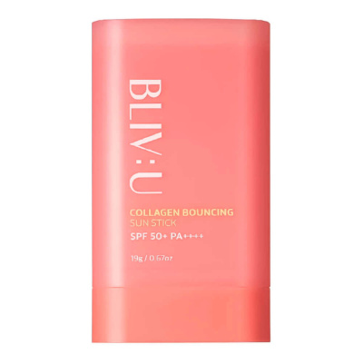 Коллагеновый солнцезащитный стик с пептидами BLIV:U Collagen Bouncing Sun Stick SPF50+ PA++++