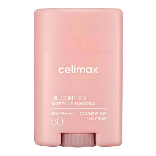 Солнцезащитный стик для жирной кожи Celimax Oil Control Mattifying Sun Stick SPF50+ PA++++