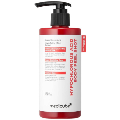 Пилинг-гель для проблемной кожи тела medicube Hypochlorous Acid Body Peel Shot
