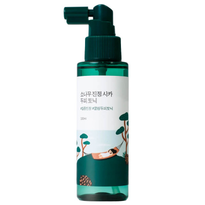 Себорегулирующий тоник для кожи головы Round Lab Pine Calming Cica Scalp Tonic