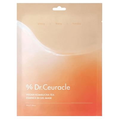 Гидрогелевая веганская маска с комбучей Dr.Ceuracle Vegan Kombucha Tea Essence In Gel Mask