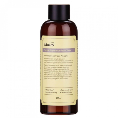Тоник для лица с фито-олиго комплексом Dear, Klairs Supple Preparation Facial Toner