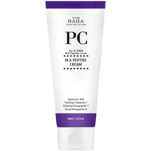 Пептидный крем против морщин Cos De Baha Peptide Cream Matrixyl 3000&Argireline