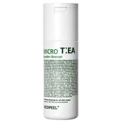 Глубоко очищающая энзимная пудра с чайным деревом MEDIPEEL Micro Tea Powder Cleanser