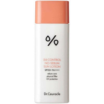 Солнцезащитный крем для проблемной кожи Dr.Ceuracle 5α Control No-Sebum Lotion SPF50+ PA++++