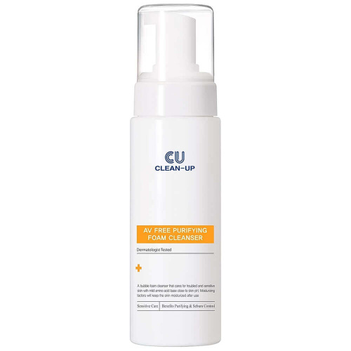 Себорегулирующая пенка для проблемной кожи CUSKIN Clean-Up AV Free Purifying Foam Cleanser