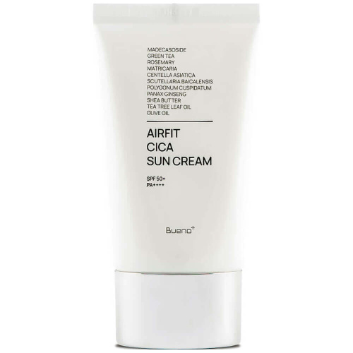 Осветляющий солнцезащитный крем с центеллой Bueno Perfect Airfit Cica Sun Cream SPF50+ PA++++