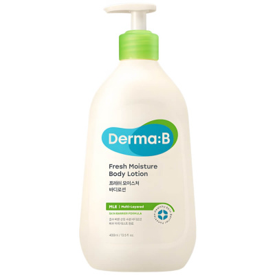 Освежающий ламеллярный лосьон для тела Derma:B Fresh Moisture Body Lotion