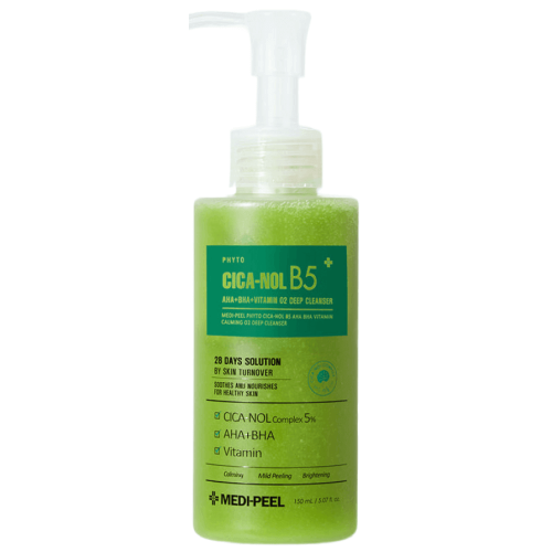 Кислородное средство Medi-Peel Phyto Cica-Nol B5 AHA BHA Vitamin Calming O2 Deep Cleanser