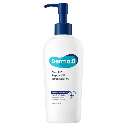 Восстанавливающее масло-молочко для тела Derma:B CeraMD Repair Oil