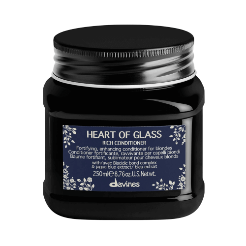 Питательный кондиционер для светлых волос Davines Heart of Glass Rich Conditioner