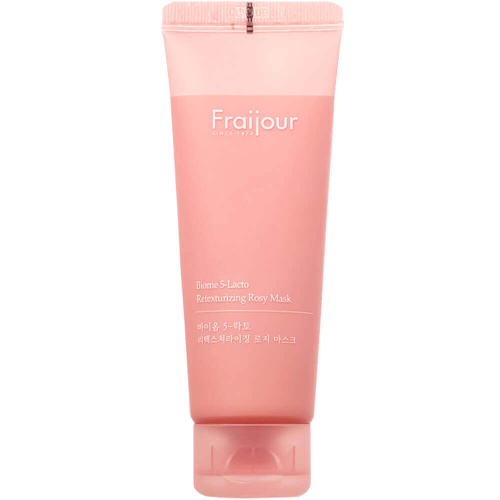 Смягчающая глиняная маска с пробиотиками Fraijour 5-lacto Retexture Rosy Mask