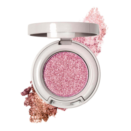 Сияющие розово-лиловые дуохромные тени-спарклы SHIKstudio Single Eyeshadow Mimosa