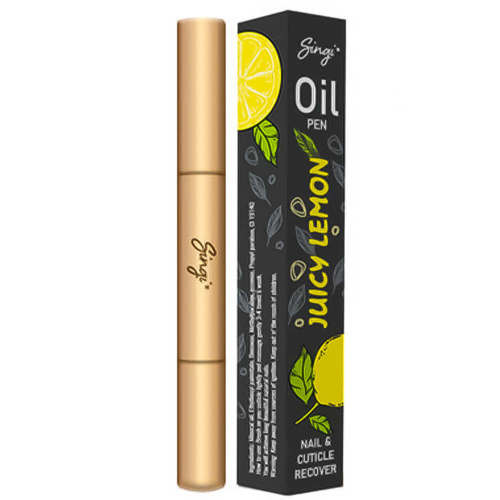 Масло-карандаш для кутикулы с ароматом лимона Singi Oil Pen Nail & Cuticle Recover Juicy Lemon