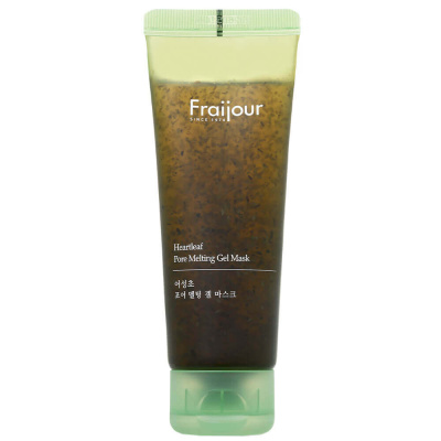 Гелевая маска со спикулами для сужения пор Fraijour Heartleaf Pore Melting Gel Mask