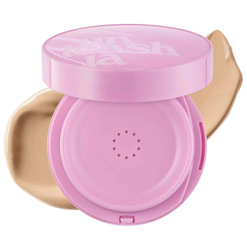 Увлажняющий кушон с сияющим финишем Unleashia Don't Touch Glass Pink Cushion SPF50+ PA++++ 25N Molten