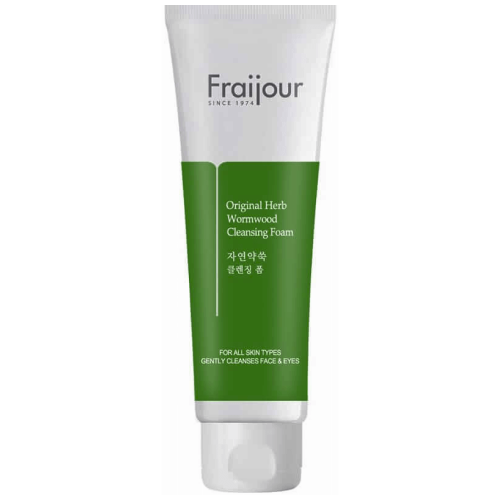 Очищающая пенка с полынью для проблемной кожи Fraijour Original Herb Wormwood Cleansing Foam