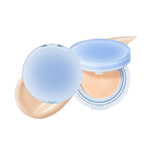 Лёгкий увлажняющий кушон rom&nd Bare Water Cushion SPF38 PA++++ 02 Pure 21