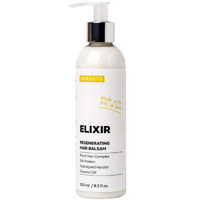 Питательный бальзам-маска для сухих и жёстких волос PROSTO ELIXIR Regenerating Hair Balsam