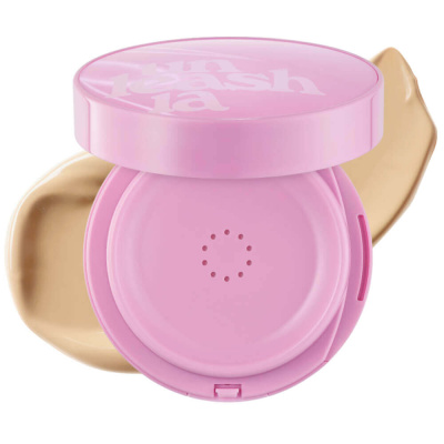 Увлажняющий кушон с сияющим финишем Unleashia Don't Touch Glass Pink Cushion SPF50+ PA++++ 23W With Care