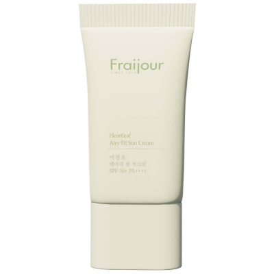 Лёгкий солнцезащитный крем с хауттюйнией Fraijour Heartleaf Airy Fit Sun Cream SPF50+ PA++++