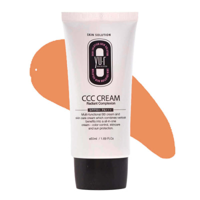 Мультифункциональное тональное средство Yu.r CCC Cream Radiant Complexion SPF50+ Dark