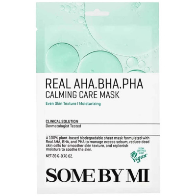 Многофункциональная тканевая маска Some By Mi Real Care Mask AHA-BHA-PHA