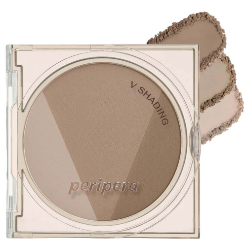 Компактный скульптор для лица Peripera Ink V Shading 03 Grayish Cool