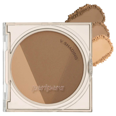 Компактный скульптор для лица Peripera Ink V Shading 02 Deep Brown