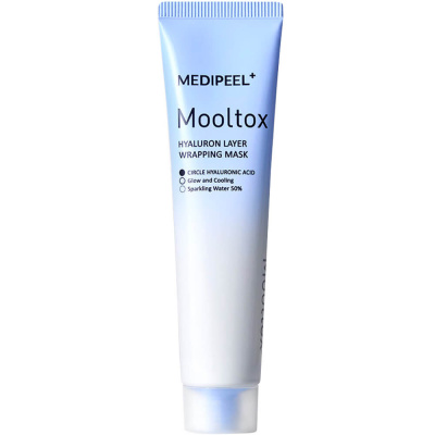 Охлаждающая маска-плёнка с эффектом лифтинга MEDIPEEL Mooltox Hyaluron Layer Wrapping Mask