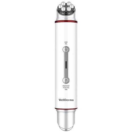 Двусторонний массажёр для EMS-лифтинга WellDerma Total Care System EMS Galvanic