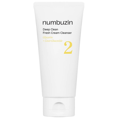 Кремовая пенка для глубокого очищения numbuzin No.2 Deep Clean Fresh Cream Cleanser