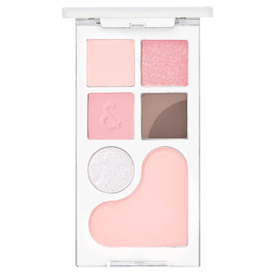 Универсальная палетка для глаз и лица rom&nd Bare Layer Palette 02 Strawberry Mood