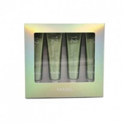 Очищающий лосьон для кожи головы Masil 12 Scalp Spa Cleansing Lotion - набор