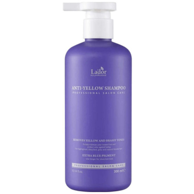 Шампунь для устранения желтизны Lador Anti-Yellow Shampoo 300 мл