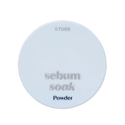 Лёгкая минеральная матирующая пудра ETUDE Sebum Soak Powder