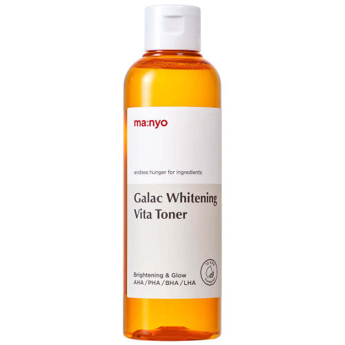 Мультивитаминный обновляющий тонер Manyo Galac Whitening Vita Toner