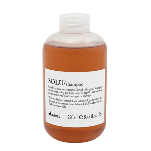 Шампунь для глубокого очищения с экстрактом гречихи Davines SOLU Shampoo