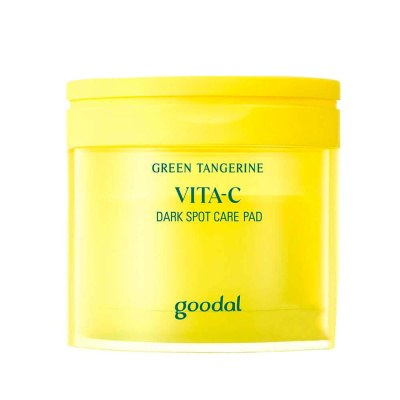 Осветляющие тонер-пэды с витамином C Goodal Green Tangerine Vita C Dark Spot Care Pad