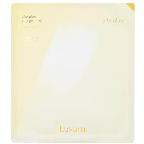 Тающая гелевая маска для сияния кожи с юдзу Luvum Afterglow Yuja Gel Mask