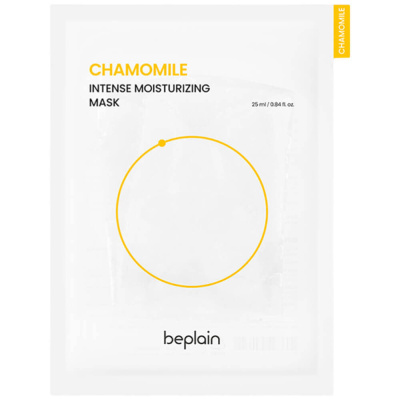Увлажняющая тканевая маска с ромашкой beplain Chamomile Intense Moisturizing Mask Sheet