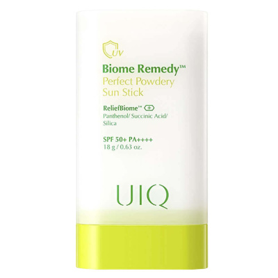 Пудровый солнцезащитный стик UIQ Biome Remedy Perfect Powdery Sun Stick SPF 50+ PA++++