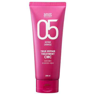 Питательная маска для восстановления волос Amos Professional True Repair Treatment CMC