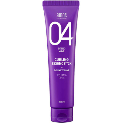 Кремовая эссенция для укладки кудрявых волос Amos Professional Curling Essence 2X