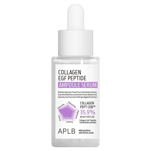 Ампульная сыворотка для упругости кожи с пептидами APLB Collagen EGF Peptide Ampoule Serum