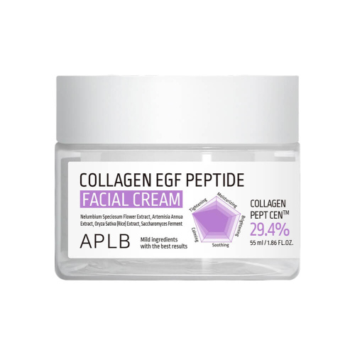 Крем для упругости кожи c коллагеном APLB Collagen EGF Peptide Facial Cream
