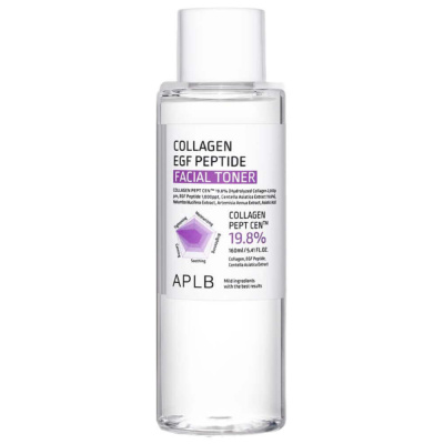 Тонер для упругости кожи с пептидами APLB Collagen EGF Peptide Facial Toner