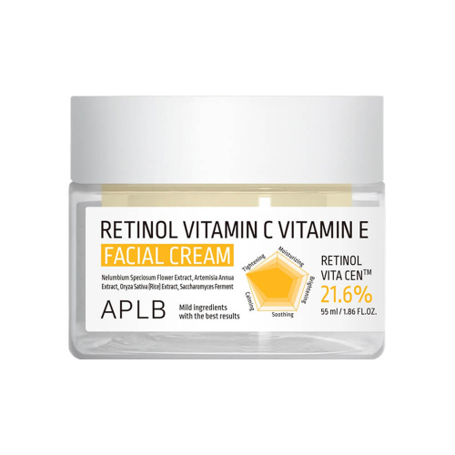 Крем для сияния кожи с ретинолом и витамином С APLB Retinol Vitamin C Vitamin E Facial Cream