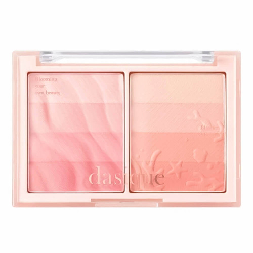 Палетка компактных румян с градиентом Dasique Blending Layer Cheek