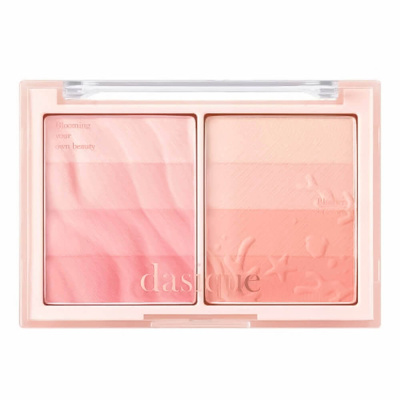 Палетка компактных румян с градиентом Dasique Blending Layer Cheek